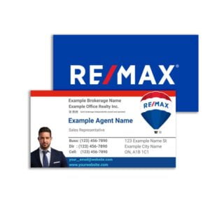 Remax Business Card 3.5"x2"