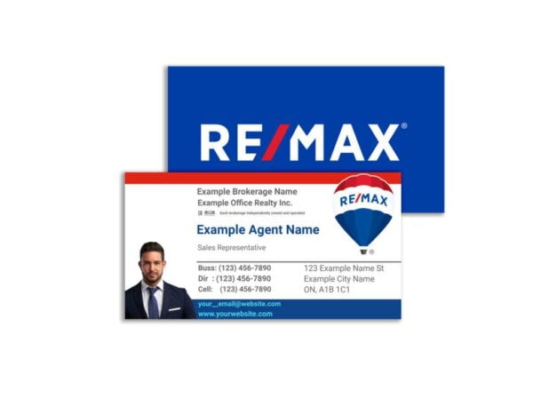 Remax Business Card 3.5"x2"