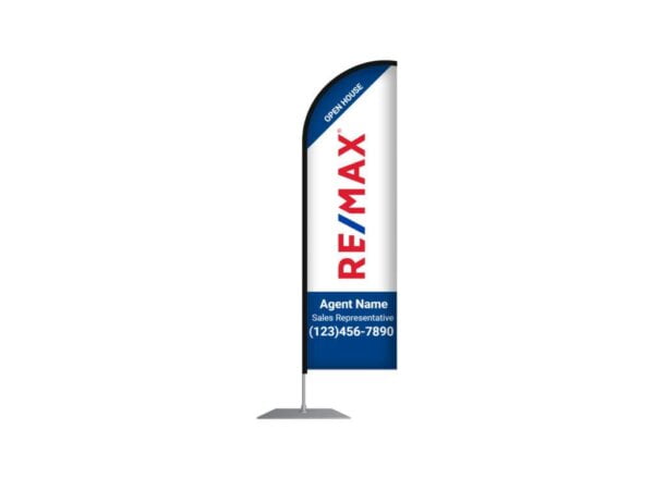 Remax Feather Flag 25"x 79"