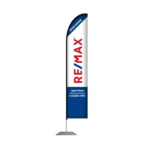 Remax Feather Flag 26"x 116"