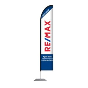 Remax Feather Flag 31"x 157"