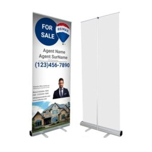 Remax Roll-up Banner 33"x80"