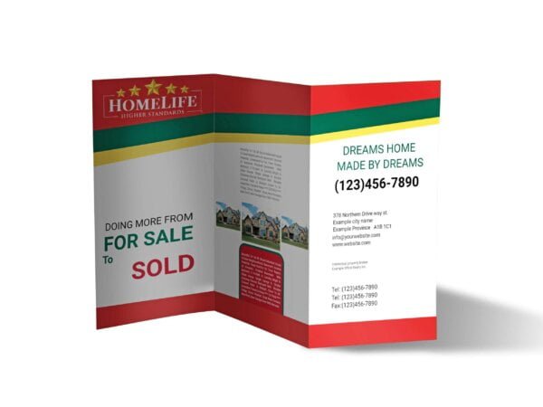HomeLife Brochure 8.5"x14"