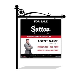Sutton For Sale Sign 32"x30"