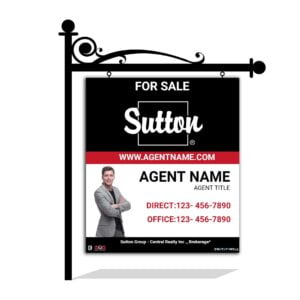 Sutton For Sale Sign 32"x36"