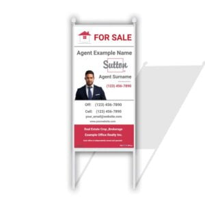 Sutton Commercial Sign 48"x96"