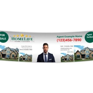 HomeLife Vinyl Banner 120"x36"