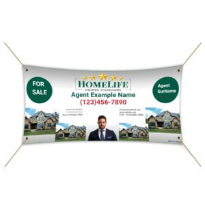 HomeLife Vinyl Banner 72"x36"