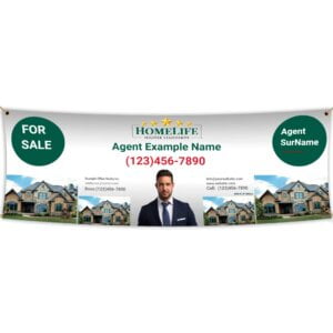 HomeLife Vinyl Banner 96"x36"