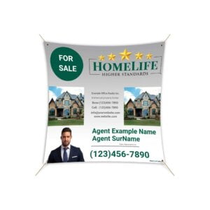 HomeLife Vinyl Banner 48"x48"