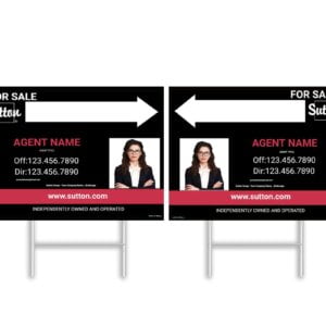 Sutton Direction Sign 24"x18"