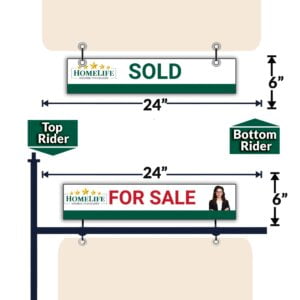 HomeLife Custom Rider 24"x6"