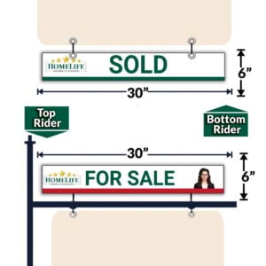 HomeLife Custom Rider 30"x6"