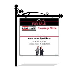 Royal LePage For Sale Sign 32"x30"