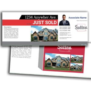 Sutton Postcard 8.5"x3.5"