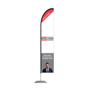 Royal LePage Feather Flag 26"x116"