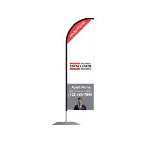 Royal LePage Feather Flag 25"x79"