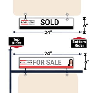Royal LePage Custom Rider 24"x6"
