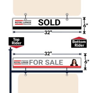 Royal LePage Custom Rider 32"x6"