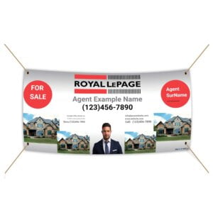 Royal LePage Vinyl Banner 72"x36"