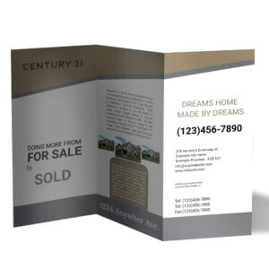 Century 21 Brochure 8.5"x14"