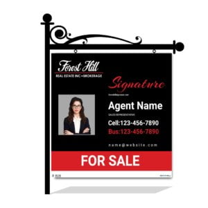 Forest Hill For Sale Sign 30"x32"