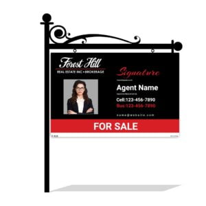 Forest Hill For Sale Sign 36"x24"