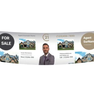 Century 21 Vinyl Banner 120"x36"
