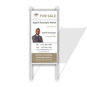 Century 21 Commercial Sign 48"x96"