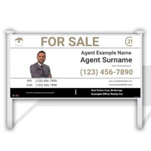 Century 21 Commercial Sign 96"x48"