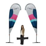 Teardrop Flags (Medium)