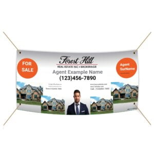 Forest Hill Vinyl Banner 72"x36"