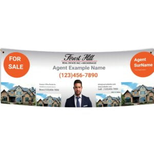 Forest Hill Vinyl Banner 96"x36"