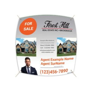 Forest Hill Vinyl Banner 48"x48"