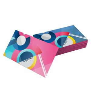 Business Cards Painted Edge