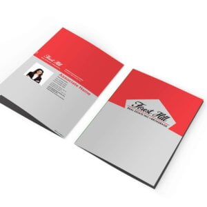 Forest Hill Presentation Folder 9"x14.5"