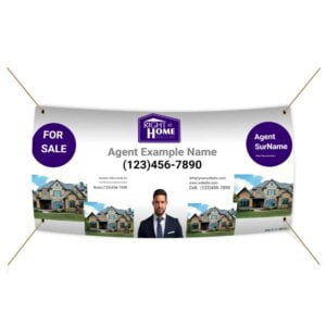 Right At Home Vinyl Banner 72"x36"