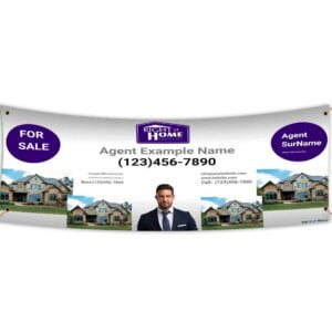 Right At Home Vinyl Banner 96"x36"