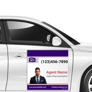 Right At Home Car Magnet 24"x24"