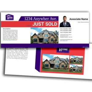 Right At Home Postcard 8.5"x3.5"