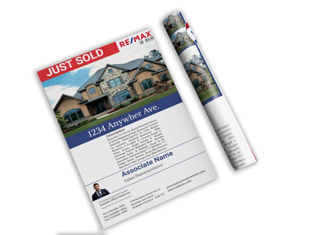 Remax Flyers | Size & Templates | Start2print.ca