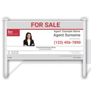 Keller Williams Commercial Sign 96"x48"