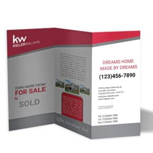 Keller Williams Brochure 8.5"x14"