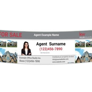 Keller Williams Vinyl Banner 120"x36"