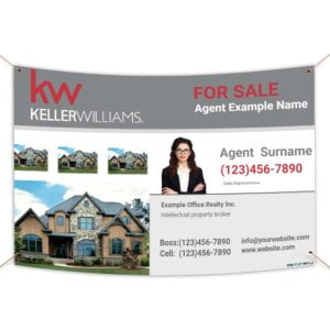 Keller Williams Vinyl Banner 36"x24"