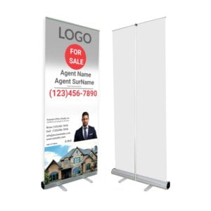 Independent Realtor Roll-up Banner 33x80