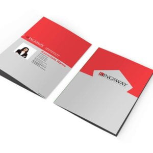KingsWay Presentation Folder 9x14.5