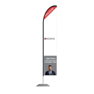 Kingsway Feather Flag 31x157
