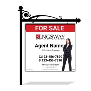 Kingsway For Sale Sign 32x30