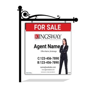 Kingsway For Sale Sign 32x36